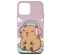 Kawaii Capybara Headphone Cutie Art Carcasa para iPhone 12 Mini