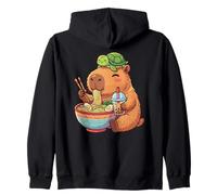 Kawaii Capybara Ramen Turtle Bubble Tea For Boys, Girls Sudadera con Capucha