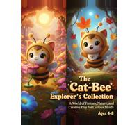 Kawaii Cat-Bee Coloring Book for Kids Ages 4-8: Adorable Cat-Bee Friends, Space Trips, Painting, Playtime & Sweet Little Moments - Bold Easy Coloring ... Cats Coloring Book for Kids Ages 4-8: Ado