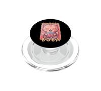 Kawaii Cat Boba Anime Kitten Love Bubble Tea Neko Cat PopSockets PopGrip para MagSafe