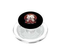 Kawaii Cat Boba Anime Kitten Love Bubble Tea Neko Cat PopSockets PopGrip para MagSafe