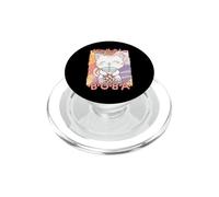Kawaii Cat Boba Anime Kitten Love Bubble Tea Neko Cat PopSockets PopGrip para MagSafe