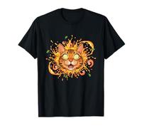 Kawaii Cat Explosion Camarones Ramen Fideos Foodie Camiseta