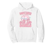 Kawaii Cat Mother I Am But Skin and Bones Humor Felino Sudadera con Capucha