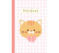 Kawaii Cat Notebook | 120 Lined Pages | Cute Kitty Journal for Kids, Teens & Cat Lovers | 6" x 9": Adorable Writing Diary for School, Homework, Journaling & Creative Fun