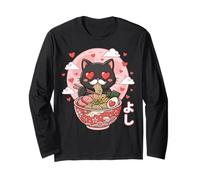 Kawaii Cat Ramen Anime Noodles Japanese Aesthetic Manga Larga