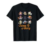 Kawaii Cat Warrior Women Men Kitty Lover Fantasy Gift Camiseta