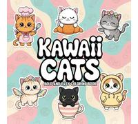 Kawaii Cats: A Bold and Easy Coloring Book with Cute and Playful Cat Designs for All Ages