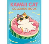 Kawaii Cats Coloring Book For Kids 4 - 12: 50+ Super Cute Kawaii Cats to Spark Imagination and Joy in Every Young Artist