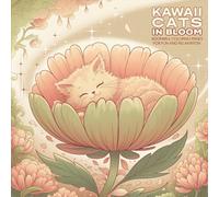 Kawaii Cats in Bloom Coloring Book: Adorable Coloring Pages for Fun and Relaxation (Volume 1) (The Kawaii Cat Garden Series)