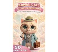 Kawaii Cats: Little Professions: A Cute Coloring Book of Fun Professions