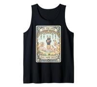 Kawaii Cats Rock Tijeras de Papel Juego de Mano Cute Paw Funny Cat Camiseta sin Mangas