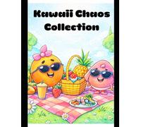 Kawaii Chaos Coloring Book: Cute, Quirky Coloring Pages for Teens and Young Adults