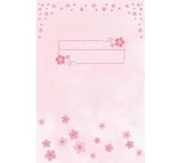 Kawaii Cherry Blossom Notebook ,Pastel Pink Lined Journal for School, Work & Daily Writing Cute Japanese Aesthetic for Girls, Teens & Kids