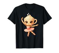 Kawaii Chibi Ballerina Cappuccina Funny Italian Brainrot Camiseta