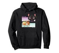 Kawaii Chibi Cat Ramen Anime Manga Japonés Otaku Sudadera con Capucha