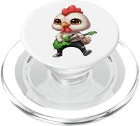 Kawaii Chibi Divertido Guitarrista Rocker PopSockets PopGrip para MagSafe