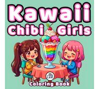 Kawaii Chibi Girls Coloring Book: 50 Unique Cute Character Scenes | Stress-Relieving Relaxing Coloring Book | Perfect Birthday Self-Care Gift for ... Chibi Cuties: Magical Girls Cozy Edition)