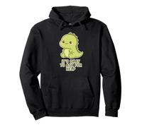 Kawaii Chibi T-Rex- Está bien pedir ayuda para la salud mental Sudadera con Capucha