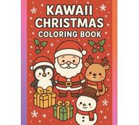 Kawaii Christmas Coloring Book