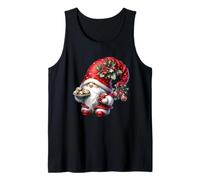 Kawaii Christmas Decor Christmas Cookies and Hot Cocoa GNOME Camiseta sin Mangas