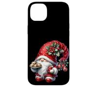Kawaii Christmas Decor Christmas Cookies and Hot Cocoa GNOME Carcasa para iPhone 14 Plus