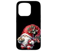 Kawaii Christmas Decor Christmas Cookies and Hot Cocoa GNOME Carcasa para iPhone 15 Pro