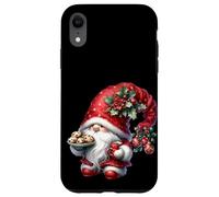 Kawaii Christmas Decor Christmas Cookies and Hot Cocoa GNOME Carcasa para iPhone XR
