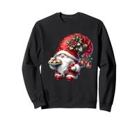 Kawaii Christmas Decor Christmas Cookies and Hot Cocoa GNOME Sudadera