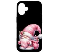 Kawaii Christmas GNOME For Girls and Women Cute Xmas Gnomie Carcasa para iPhone 16