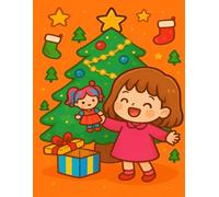 Kawaii Christmas Notebook for Young Writers Ages 4-8: Cute Winter Creativity Book with Festive Art Pages: Adorable Gift Idea for Children • Seasonal ... • Bright Illustrated Cover for Little Artists