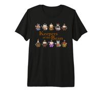Kawaii Coffee Warriors Women Men Fantasy RPG Gift Camiseta Premium