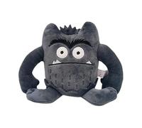 Kawaii Color Monstruo de Peluche Muñeca Niños Emoción Peluche Peluche para Niños Regalos de cumpleaños Navidad (Gris)