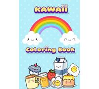 Kawaii Coloring Book | A5 size | For kids and adults