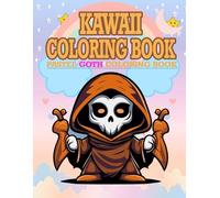 Kawaii Coloring Book: Pastel Goth Coloring Book