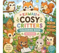 Kawaii Cosy Critters Colouring Book: The Sweetest Collection of Cosy Animal Colouring Pages