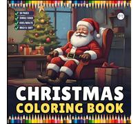 Kawaii Cozy Christmas Coloring Book for Adults Kids Boys Girls Teens Cute Festive Vintage Christmas Santa Coloring Book for Christian Adults Kids Bold ... Season Holiday Coloring Pages for Children