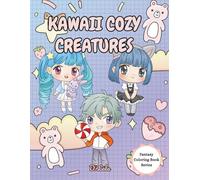 Kawaii Cozy Creatures: Fantasy Coloring Book for Kids