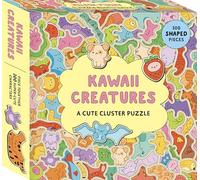 Kawaii Creatures: A Cute Cluster Puzzle: 300 Shaped Pieces