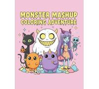 Kawaii & Creepy Halloween Coloring Book: Fun and Spooky Cute Designs to Color - Adorable and Creative Halloween Pages for Kids Ages 4-10: Spooky-Cute ... Bats, Monsters & Perfect Holiday Activity