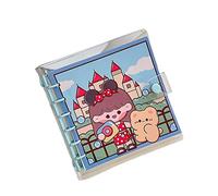 Kawaii Cuaderno lindo bobina libro MOMO salsa Live Page Manual Chica Corazón Circuito Benji INS Studentialable Notebook A6 Bloc de notas