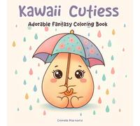 Kawaii Cuties: Adorable Fantasy Coloring Book
