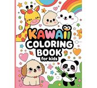 Kawaii Cuties Coloring Book: Whimsical Pages of Smiles, Sweet Treats, and Cuddly Characters!