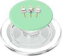 Kawaii Dango Trio Cantando Albóndigas de Arroz Karaoke PopSockets PopGrip para MagSafe