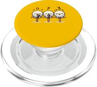 Kawaii Dango Trio Cantando Albóndigas de Arroz Karaoke PopSockets PopGrip para MagSafe