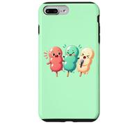 Kawaii Dango Trio Karaoke de albóndigas de arroz japonés Carcasa para iPhone 7 Plus/8 Plus