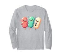 Kawaii Dango Trio Karaoke de albóndigas de arroz japonés Manga Larga
