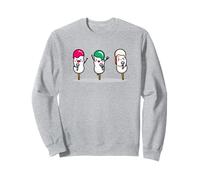 Kawaii Dango Trio Karaoke de albóndigas de arroz japonés Sudadera