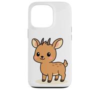 Kawaii Dik-Dik Dik Dik Lindo Diseño de antílope africano Carcasa para iPhone 13 Pro
