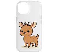 Kawaii Dik-Dik Dik Dik Lindo Diseño de antílope africano Carcasa para iPhone 14
